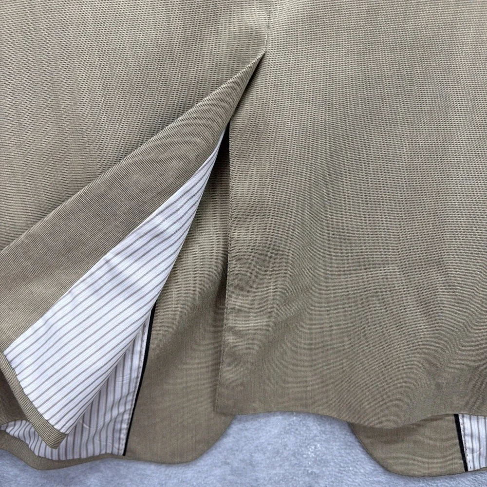 Saddlebred Blazer Mens 44 Long Tan Brown Jacket Sport Suit‎ Coat Office Career